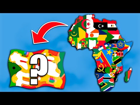 All African Countries in ONE Flag | Fun With Flags