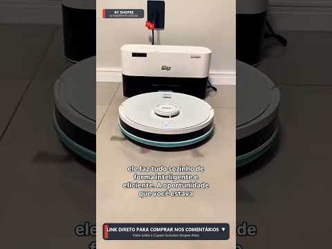 Robô Aspirador Inteligente com Filtro HEPA