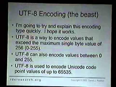 DEF CON 11 Hacking Conference Presentation By Daniel Roelker - HTTP IDS evasions revisited - Video