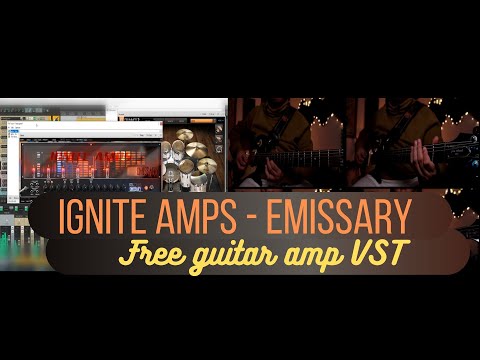 FREE Guitar amp VST | Ignite Amps - Emissary with NadIR (Test)