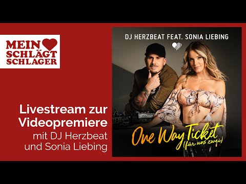 DJ Herzbeat & Sonia Liebing: Livestream zur Videopremiere