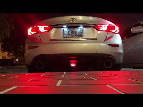 Q50 3.7 exhaust Magnaflow Revs