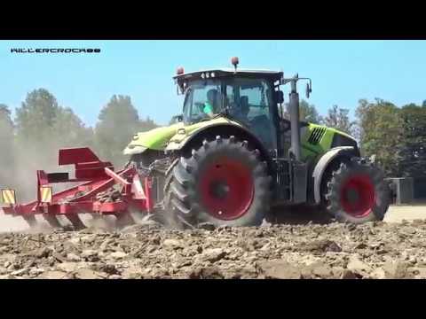 2018 Claas Axion 850 + Ripper Drigo 7 Ancore