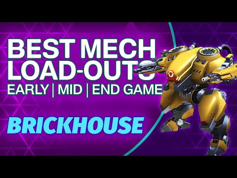 Best Mech Load-outs - Brickhouse | Best Weapons for Brickhouse Guide | Mech Arena