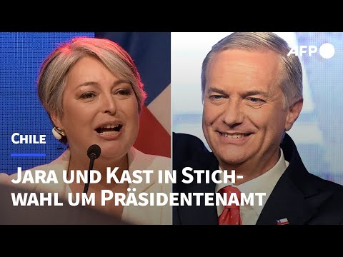 Präsidentschaftswahl in Chile: Linkskandidatin Jara und Ultrarechter Kast in Stichwahl | AFP
