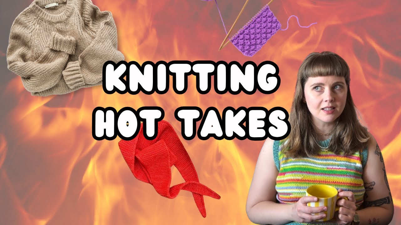 beige knits are anti-feminist? | knitting hot takes