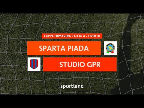 HIGHLIGHTS • Coppa Primavera Calcio a 7 Over 50 • Sparta Piada vs Studio GPR