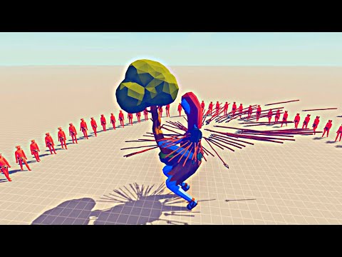 100x SPEAR THROWER vs EVERY LAST UNIT - Totally Accurate Battle Simulator TABS