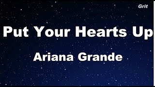 Put Your Hearts Up - Ariana Grande Karaoke【No Guide Melody】