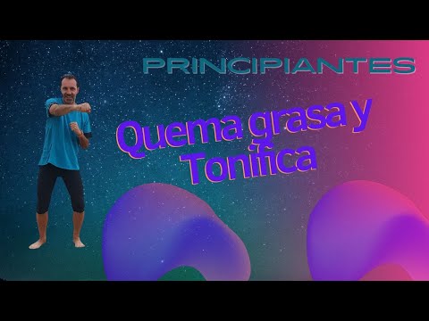 Rutina de ejercicios para principiantes para quemar grasa y tonificar todo el cuerpo en casa.