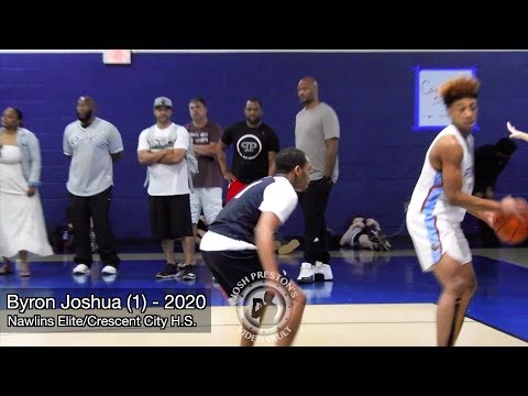 Byron Joshua (Crescent City/New Orleans Elite 2020 PG) - Elite 32 Clips