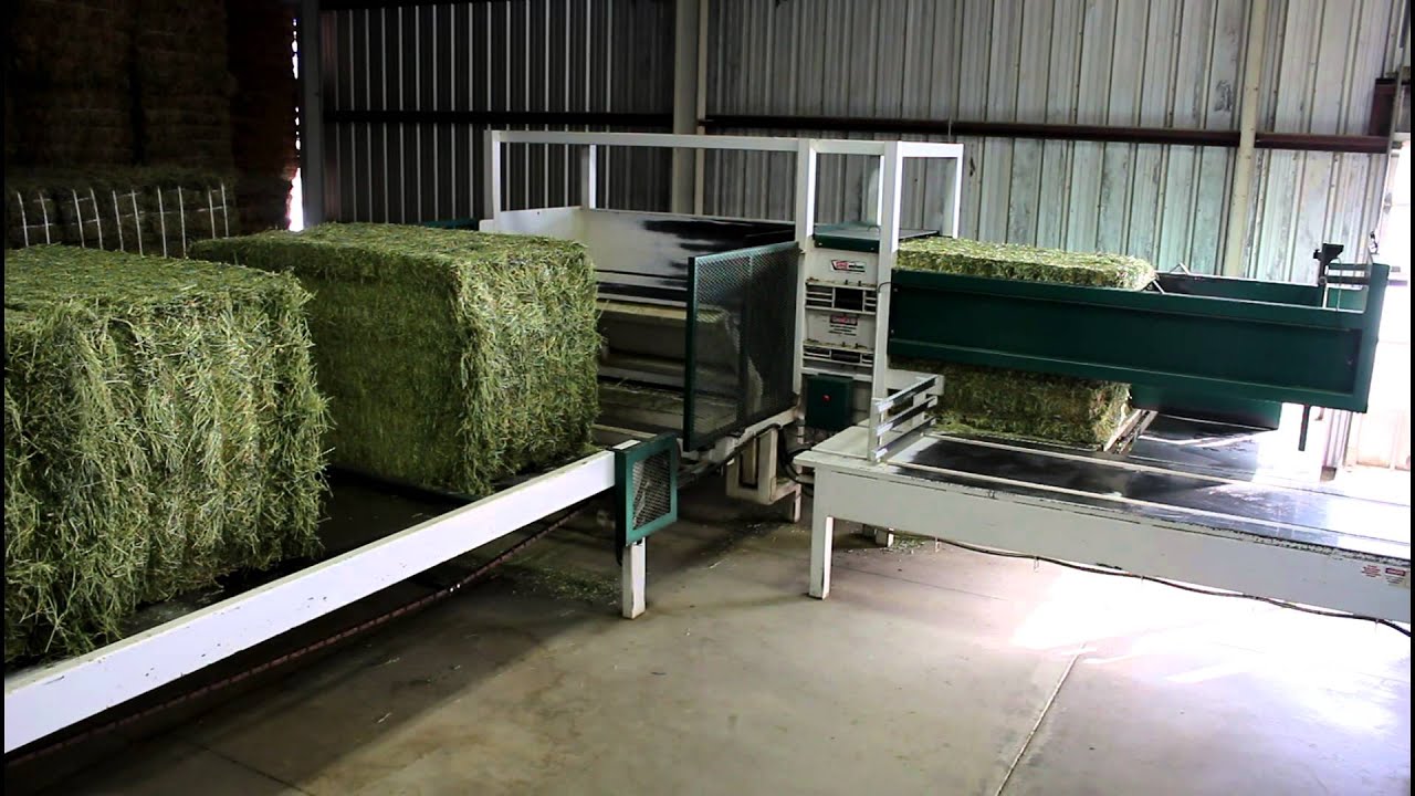 Big Square Bale Slicing and De-Stacking