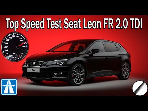 SEAT Leon FR 2.0 TDI | Top Speed Test on the Autobahn