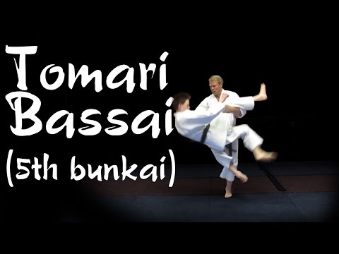 Bunkai For The 5th Sequence In Tomari Bassai - Minute Karate