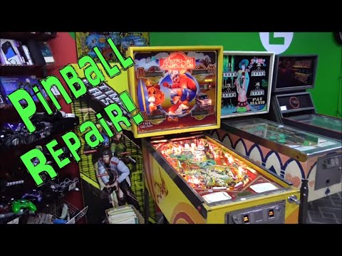 Fixing a Super Cool Vintage Bally SKATEBALL Pinball Machine From 1980!