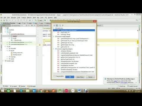 ListView Android using Kotlin ...