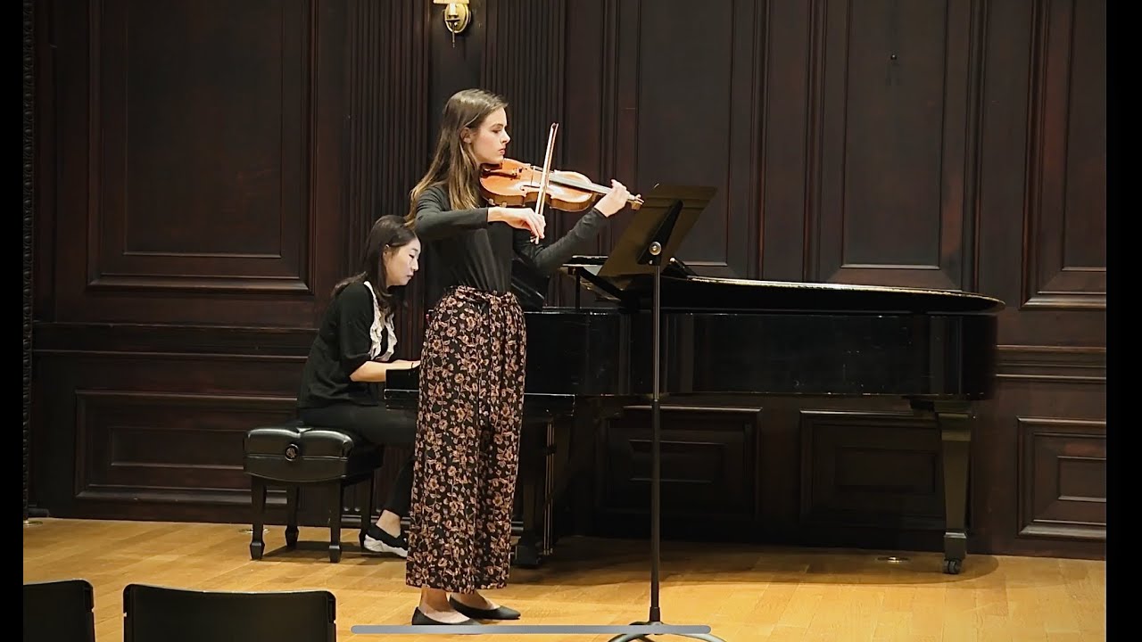 Promotional video thumbnail 1 for Event + Recording Violinist