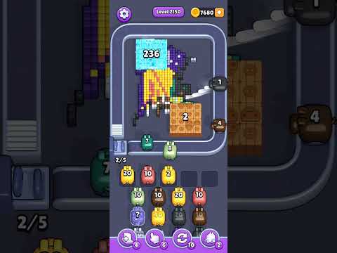 Pixel Flow Level 2150 Walkthrough