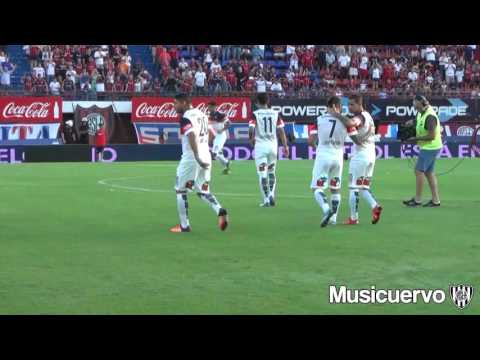 "San Lorenzo 2-1 Sarmiento Buffa querido Boedo está contigo" Barra: La Gloriosa Butteler &bull; Club: San Lorenzo