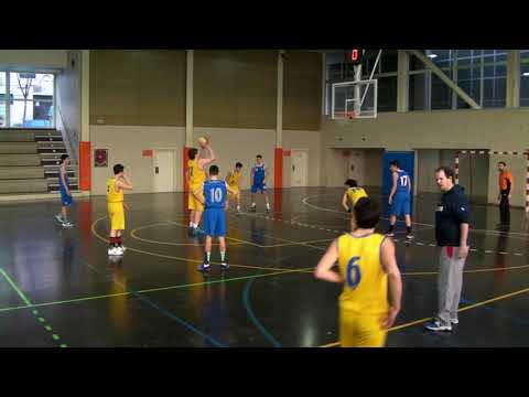 Escolapios vs Gaztelueta cadete 2ª masculino temporada 2016-17
