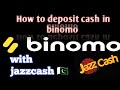 How To Deposit Cash In Binomo With Jazzcash ZiaHussain 01