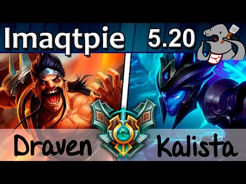 Imaqtpie - Draven/Soraka vs Kalista/Janna - ADC - Master S5 | 407
