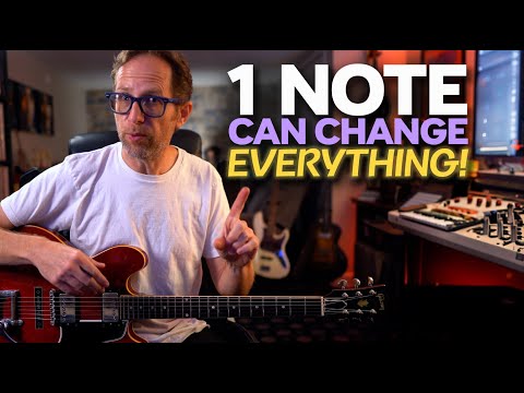 1 Note changes everything! The Major Pentatonic scale + 1 note sounds amazing! Guitar Lesson - EP614