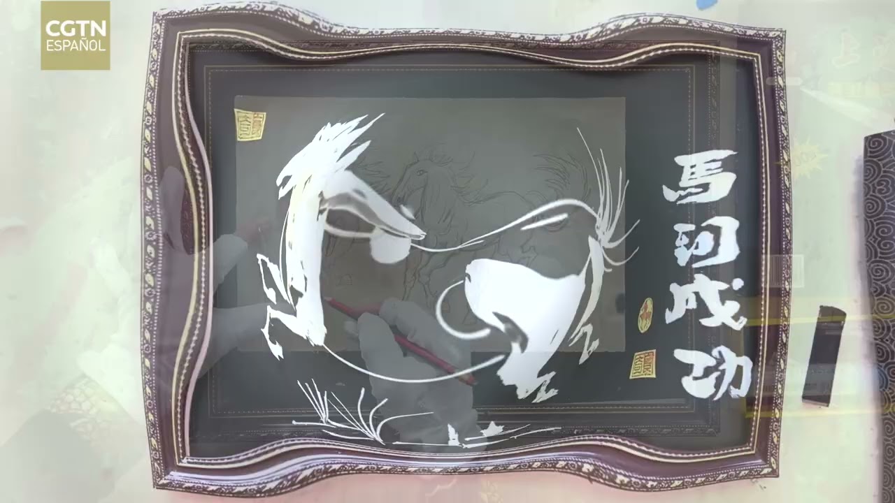 "Todo sobre caballos" de CGTN:  Colección de obras del Año del Caballo