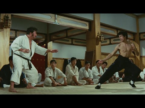 Fist Of Fury 1972 Bruce Lee Vs Japanese Dojo Full Fight [4K]
