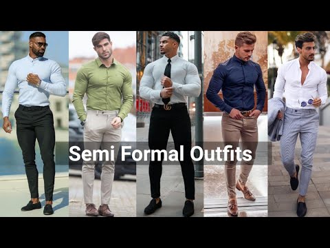 Most Attractive and Classic Formal Outfit Idea For Men's | Best Semi - Formal Outfit | Men's fashion