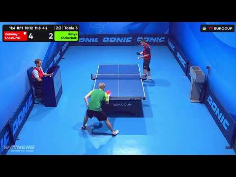09:55 Liubomyr Sheshurak - Denys Shcherbak 07.09.2023 TT Euro.Cup Ukraine Star. TABLE 3