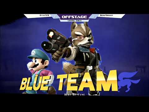 Comet / Kasen vs Neku / Greasy - Doubles Losers Finals - Smash 4 at Offstage 37