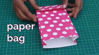 How to make paper bag at home | paper shopping bag  craft ideas Handmade at home