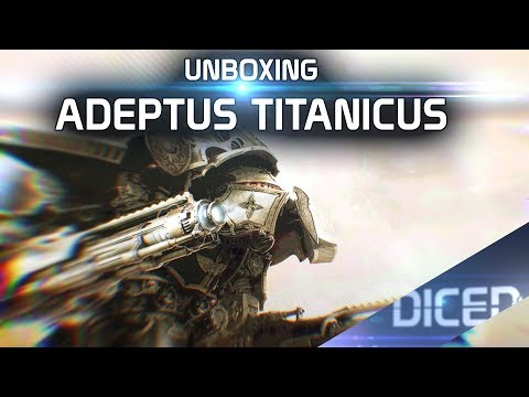 Unboxing: Adeptus Titanicus - The Horus Heresy | First look | DICED