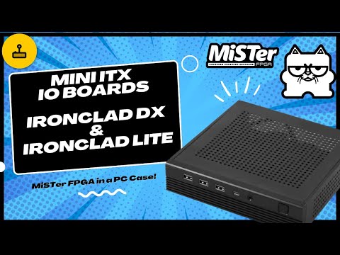 MiSTer FPGA Setup in a PC Case with the Ironclad DX & Ironclad Lite