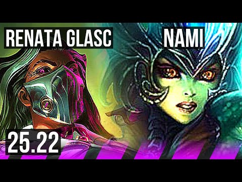 RENATA GLASC & Ashe vs NAMI & Lucian (SUP) | 2/2/29 | EUW Master | 25.22