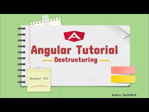 Chapter 15 Destructuring Typescript Angular Tutorial