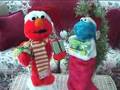 Christmas Elmo Cookie Monster