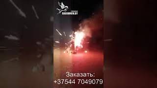 Видео Фонтан горячего огня Килиманджаро от фитиля(TKF517) - искры+треск suJidr6wdAM