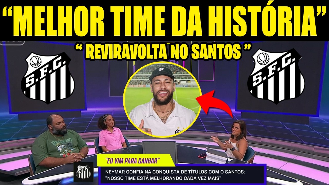 MÍDIA JÁ TIRA O NEYMAR!! "ELE SÓ VAI USAR O SANTOS POR 6 MESES" | NOTÍCIAS SANTOS HOJE
