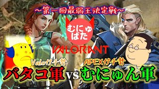 [Valorant]  第一回むにゅばたーカップ  勝利はどっちの手に！？(バタコ視点)