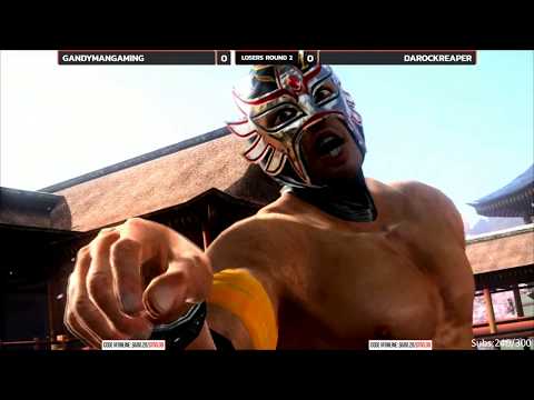 VF5FS Online Tourney #1 - Gandyman (Jacky) vs Darockreaper (El Blaze) [4K/60fps]