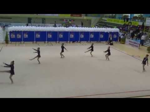 Diana Verdes - CSU Oradea - locul II la Campionatul National de Ansambluri Chiajna nov. 2015