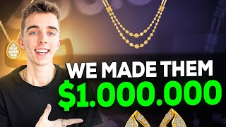 This Is How We Made $1M For A Jewelry Brand