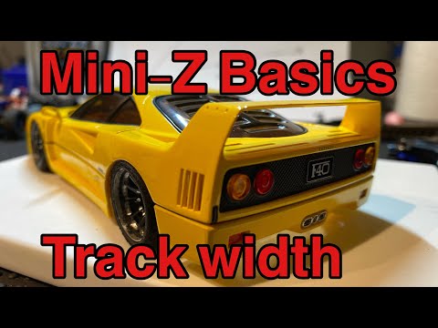 Mini-z track width front and rear [basic]