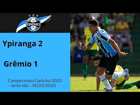 Ypiranga 2 x 1 Grêmio - Campeonato Gaúcho 2023 - semi ida - 19/03/2023 #grêmio #gauchão #ypiranga