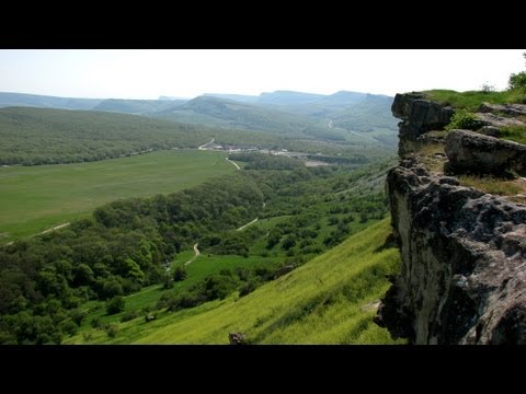 Крым пещерный город Бакла весной