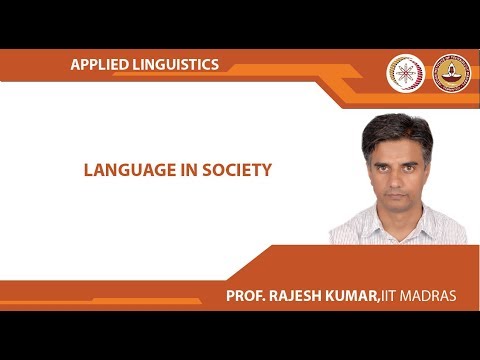 Language in Society