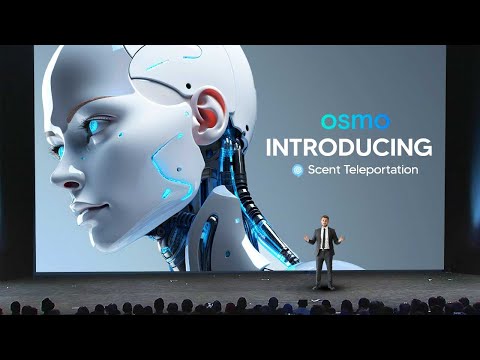 Scientists TELEPORT Smells with AI!  (Worlds First) Osmo AI