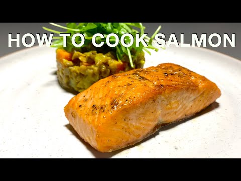 Pan Cooked SALMON with Braised Lentils | Healthy meal